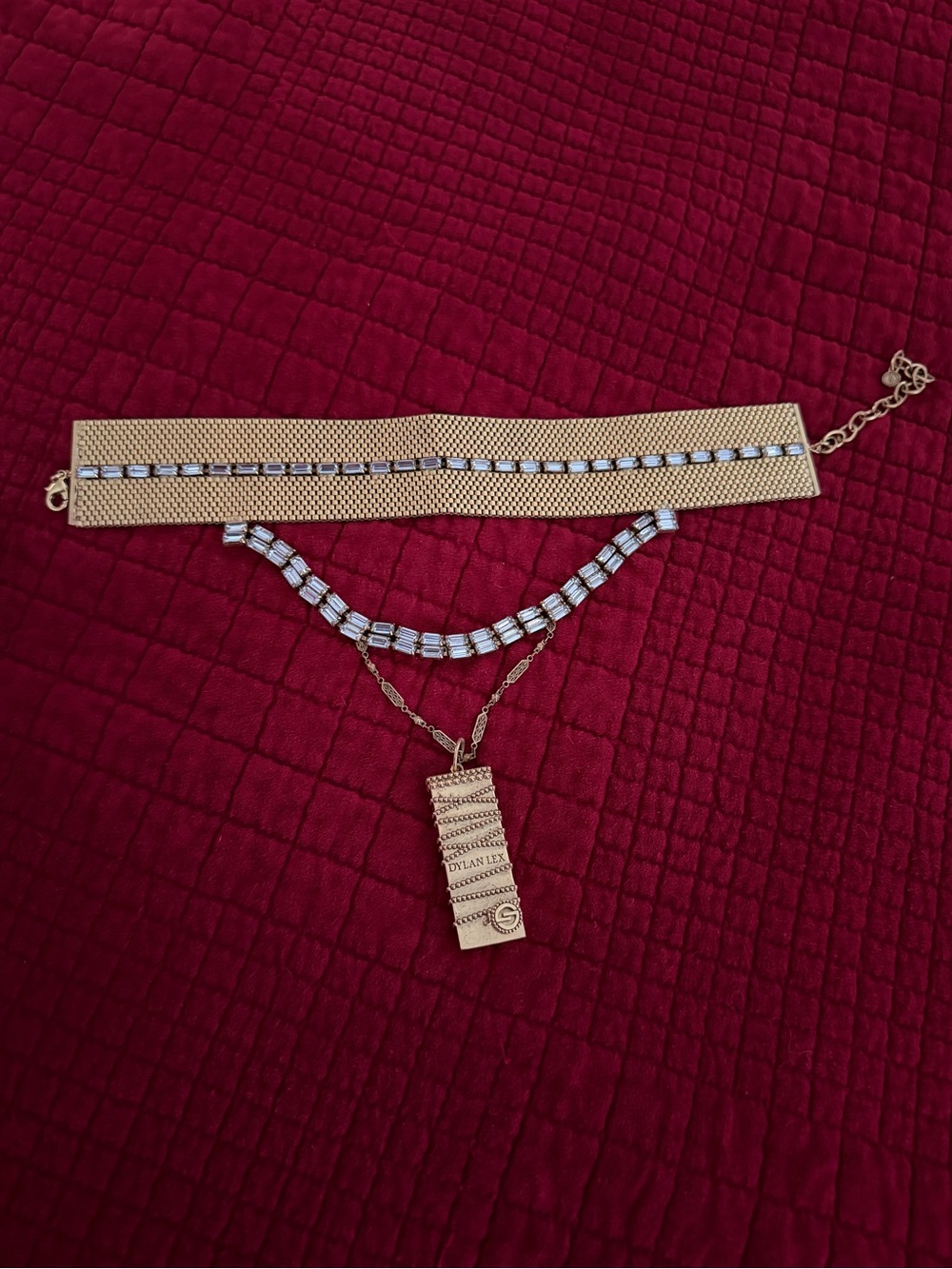 RARE Archived Dylanlex Teddy Statement Necklace - Picture 5 of 6